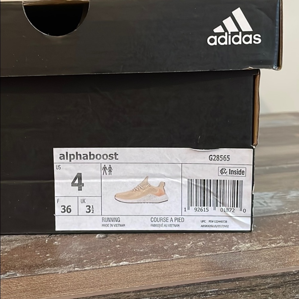 Adidas Alphaboost Sneakers Size 5.5 - Picture 8 of 9